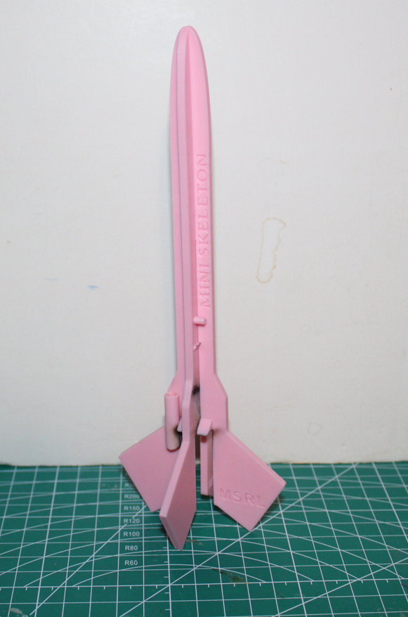 Mt. Simon "Mini Skeleton" model rocket