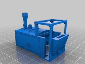 Locomotive Cab for Egger bahn Hoe- Jouef old days- 3D model