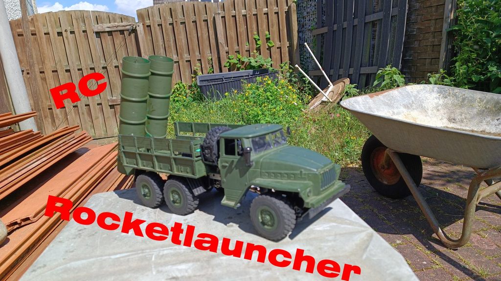 WPL / Amewi 6x6 Rocketlauncher