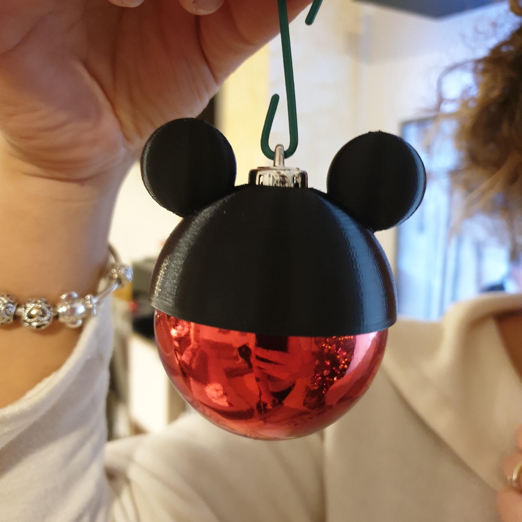 Mickey Mouse Christmas Ball 58mm