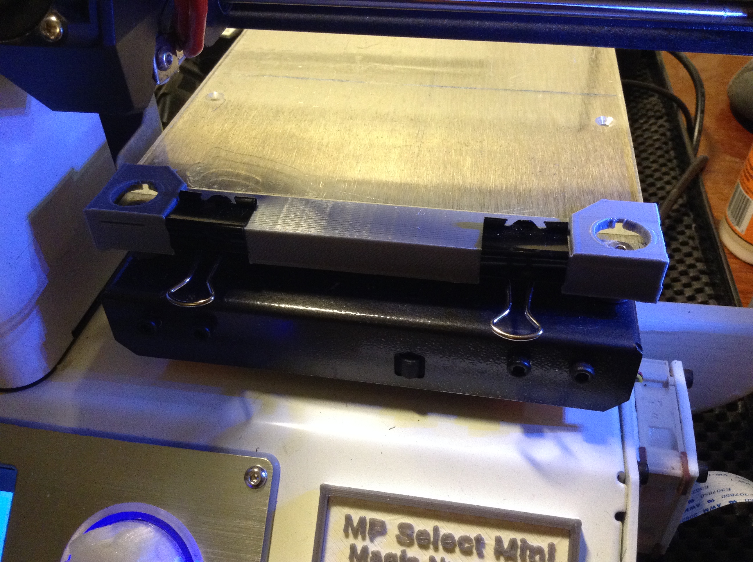 MP Select Mini Glass Bed Mounting Bracket