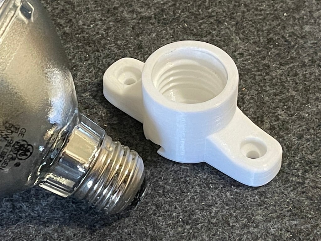 E26 / E27 edison screw light bulb socket connector fitting 