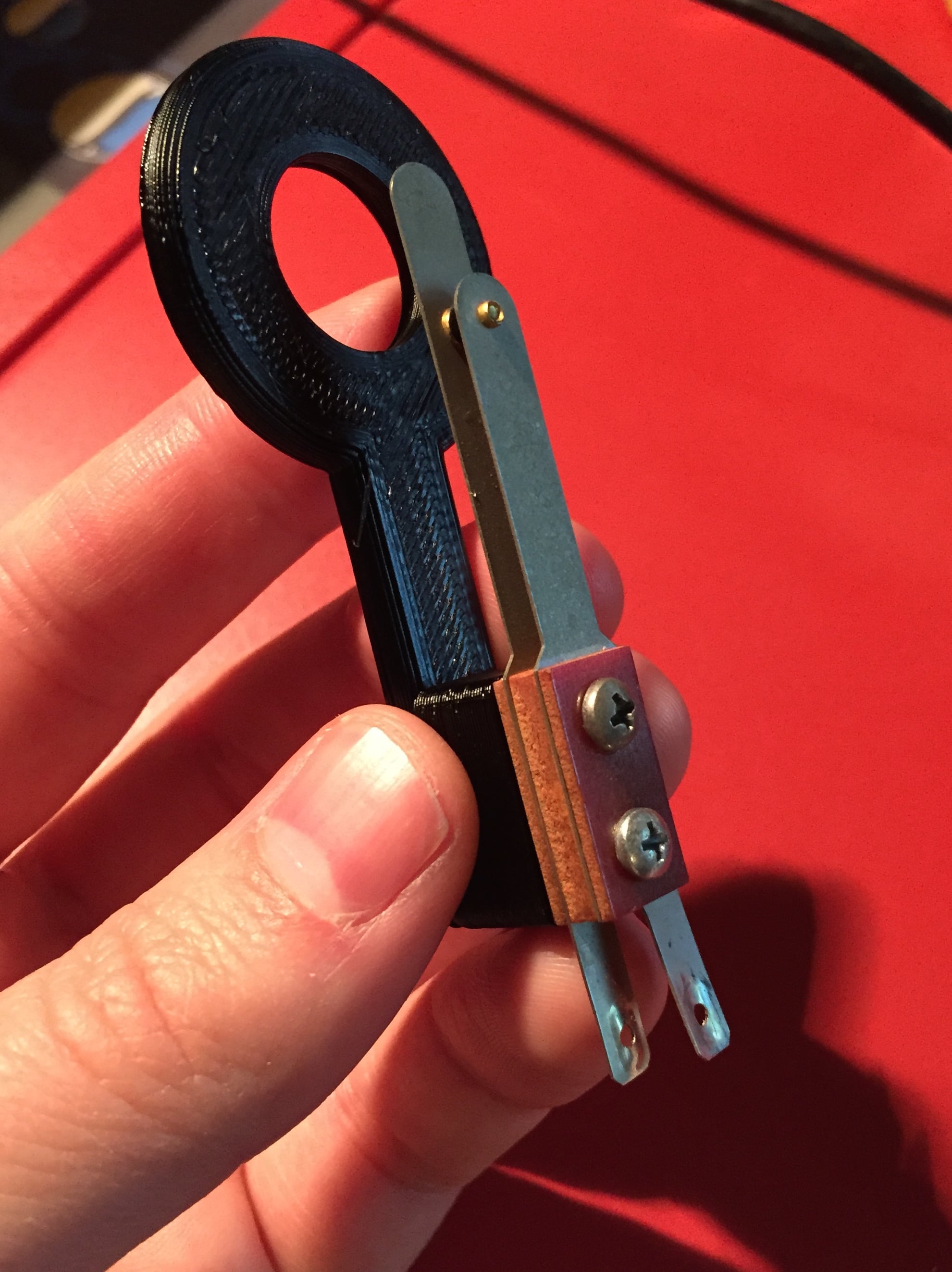 Pinball Flipper Button Leaf Switch Bracket