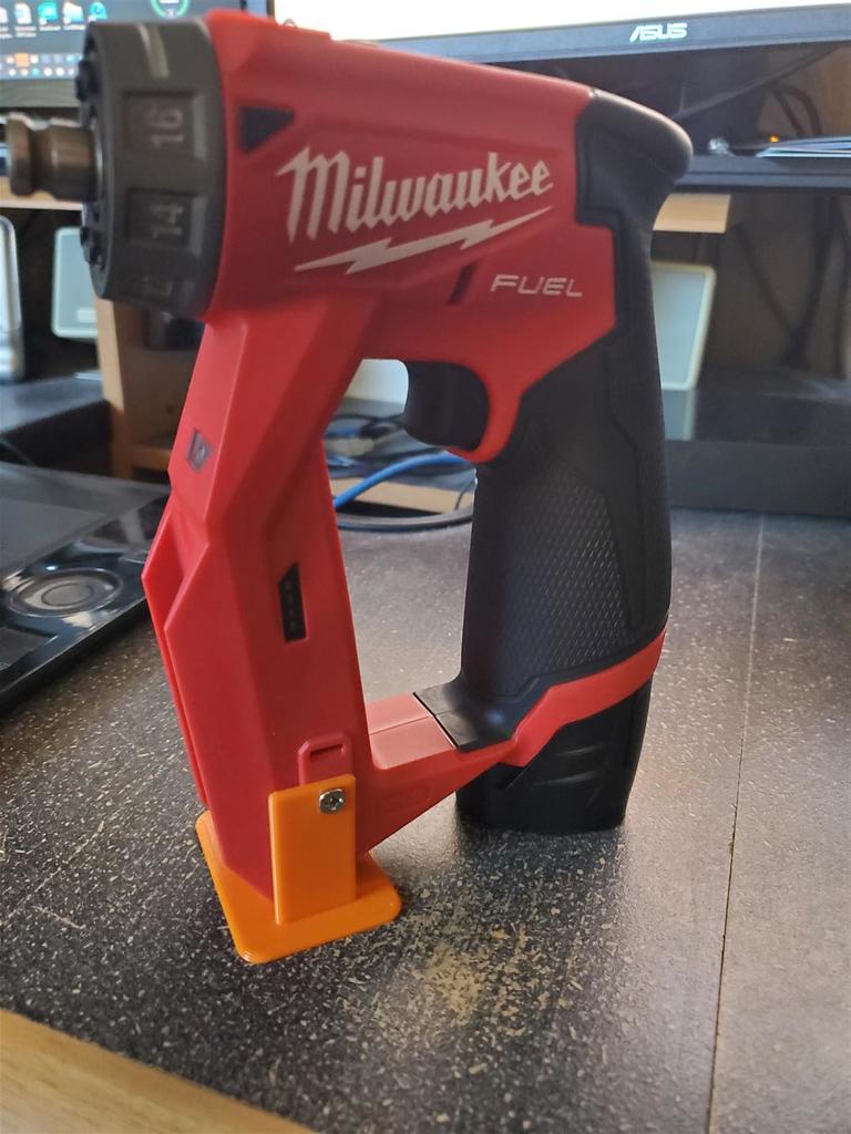 Milwaukee M12 Drill/Driver anti-TIP over bracket