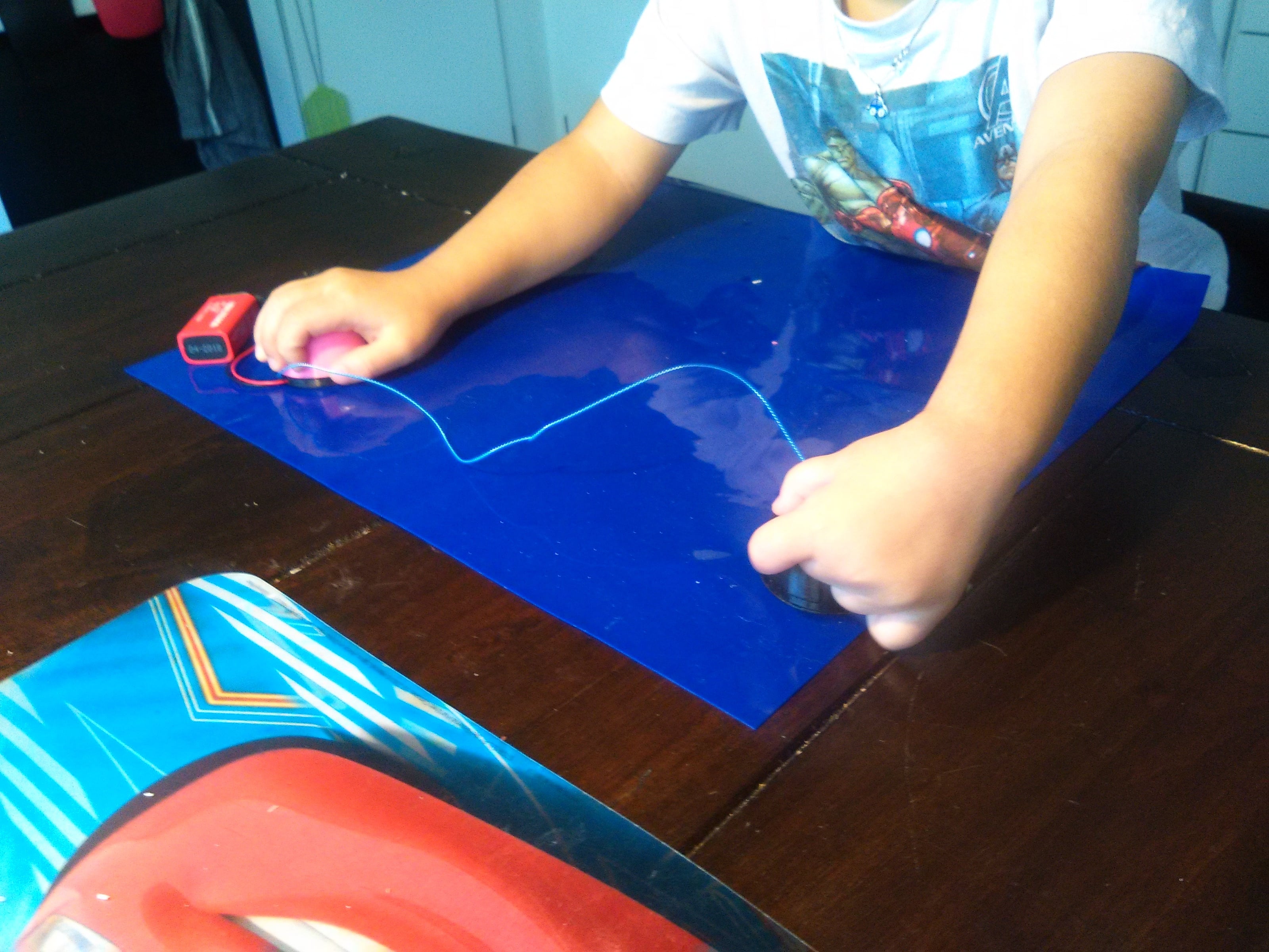 Arm activation buttons