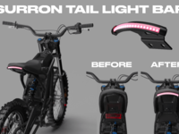Barre De Cascade Et Sous-châssis Surron Light Bee – Segway – Neuf