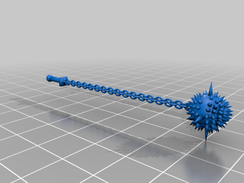 cool mace made in blender