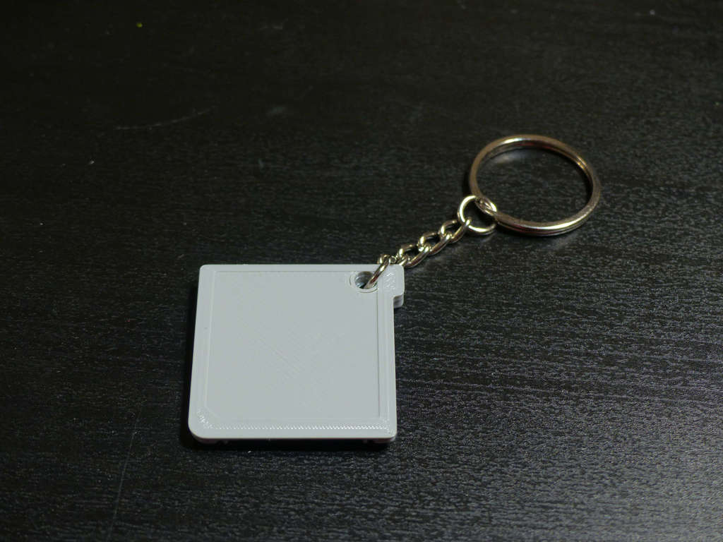 Nintendo 3DS Game Card Key Chain Charm