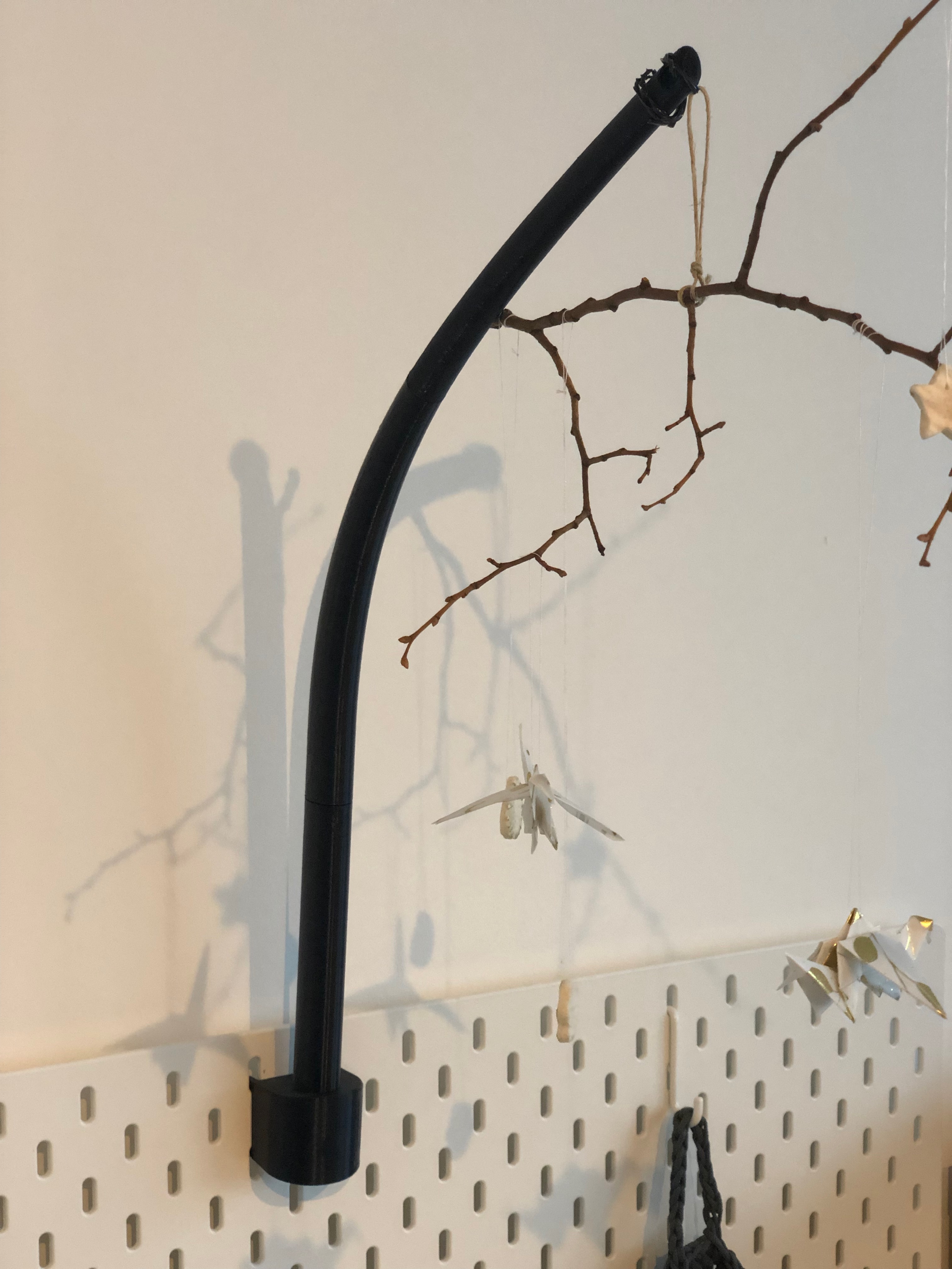 Mobilehalter für Ikea Skadis