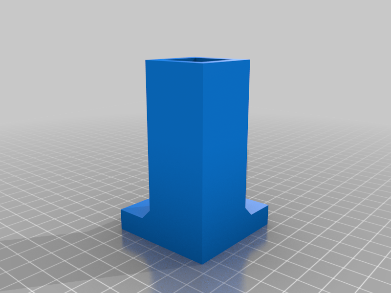 Monitor Riser Leg