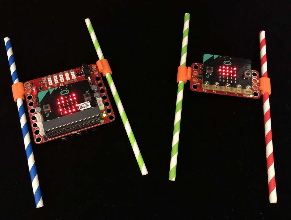 Strawbee Attachment for Lectrify micro:bit boards