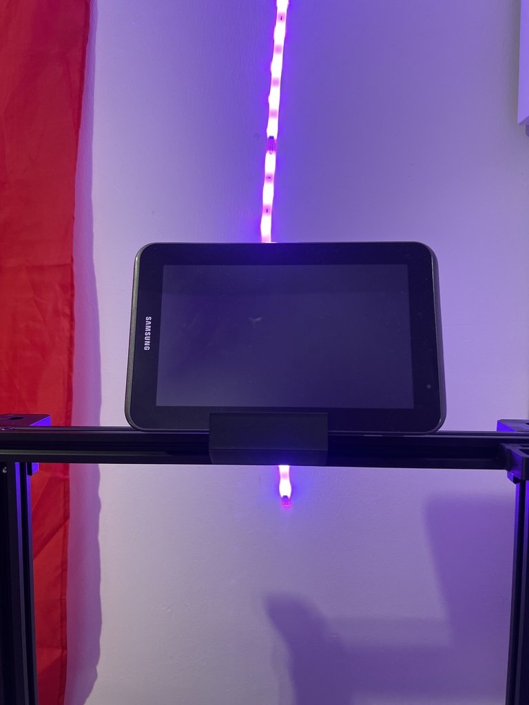 Tablet holder v-slot Ender 3 V2/Max Neo