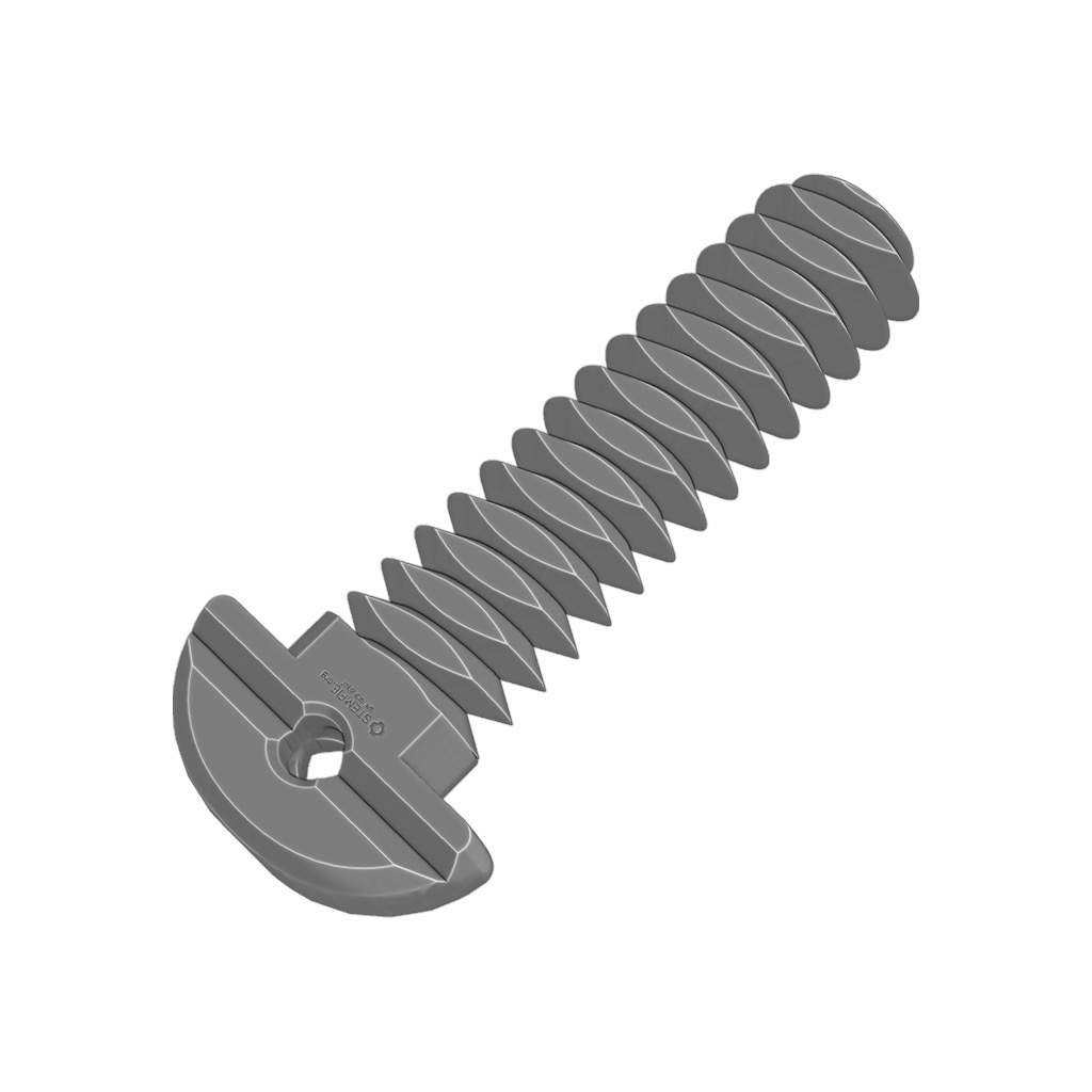 STEMFIE - Fasteners - Screws - Fully Threaded - Rounded Head