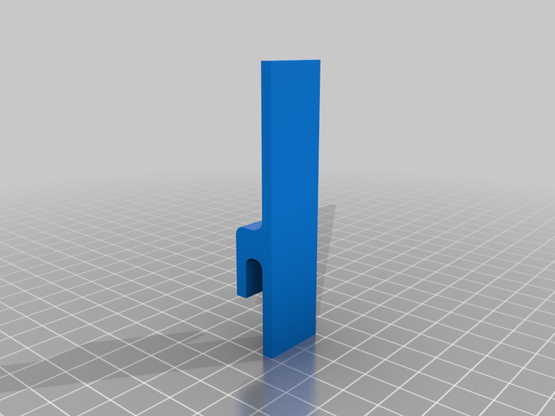 Low profile hook for 3m strips (large)