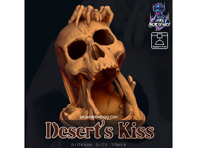 Deserts Kiss Diorama Dice Tower