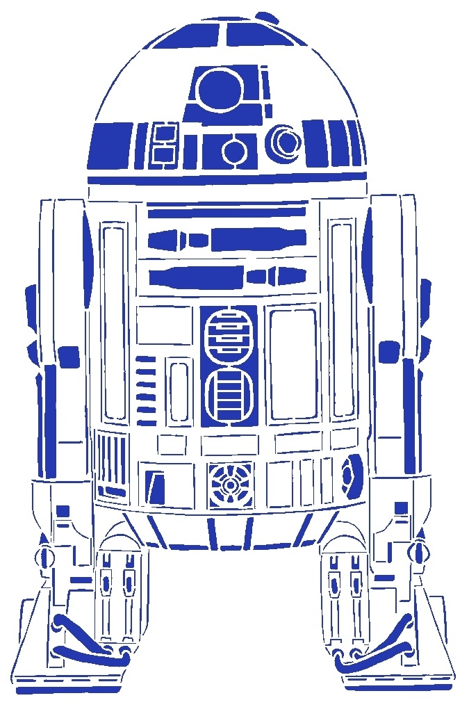 R2 D2 stencil 4