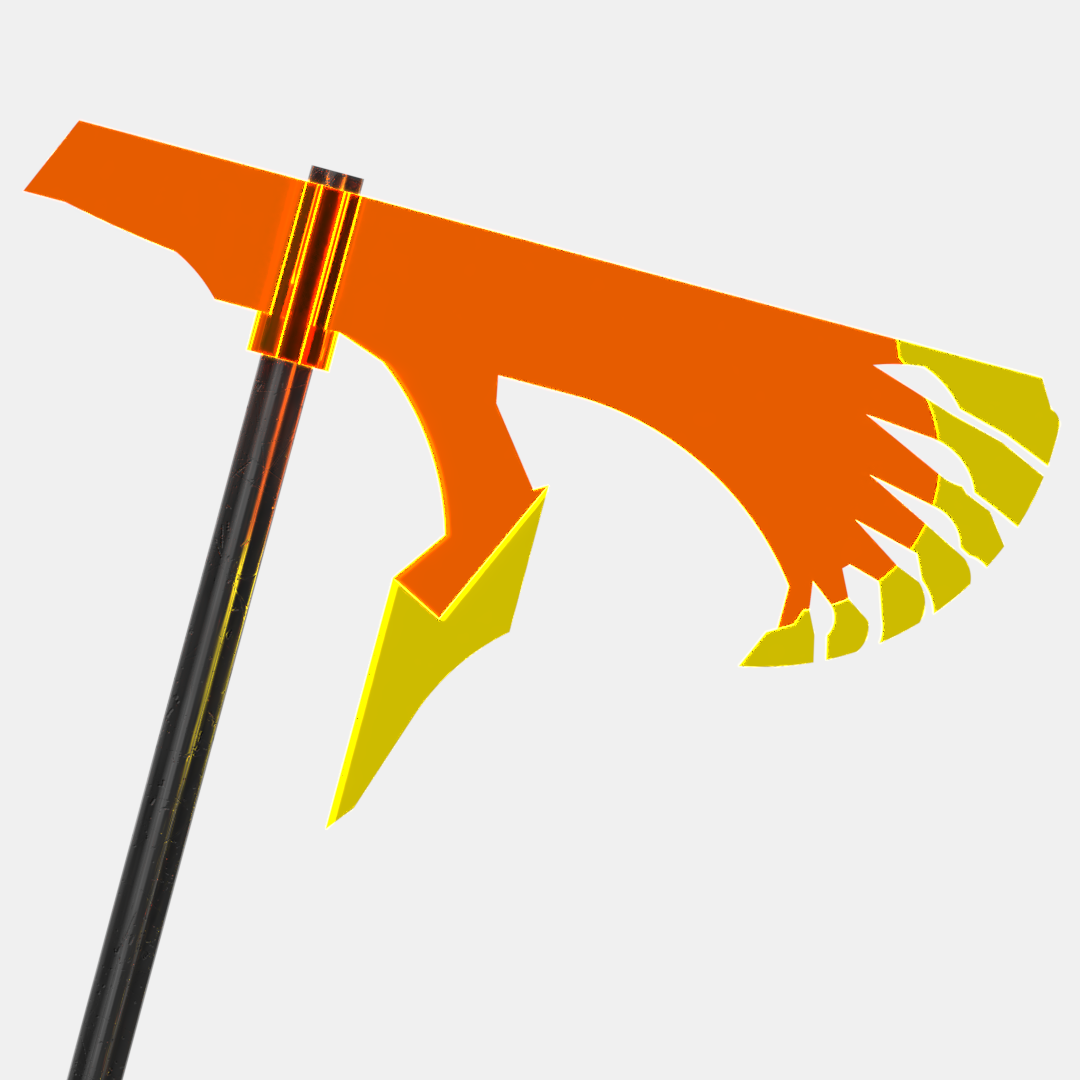 Bionicle Tahu G2 Fire Battle Axe Prototype