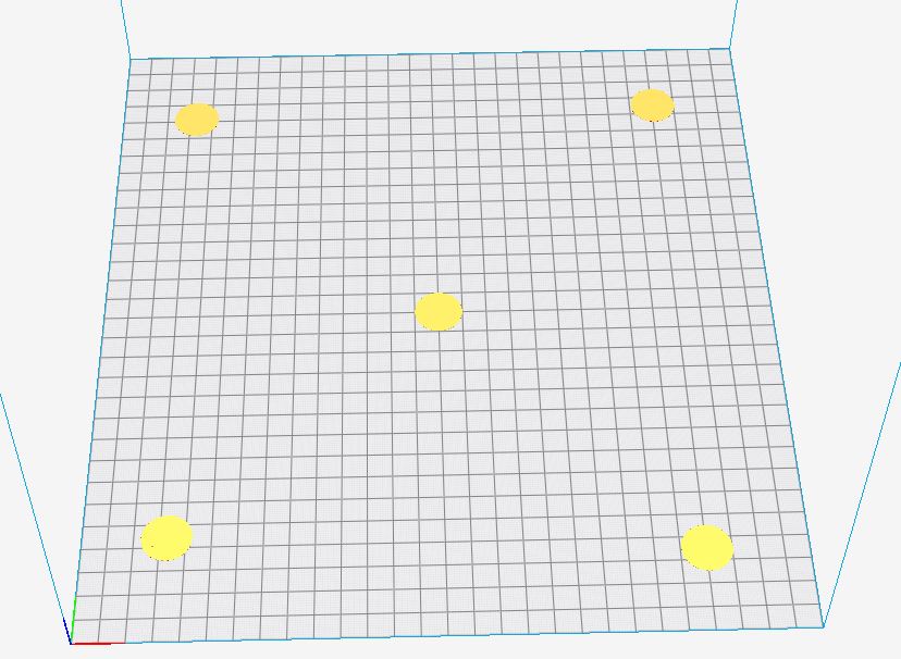 .2mm bed level test circle print 1layer and 2layers