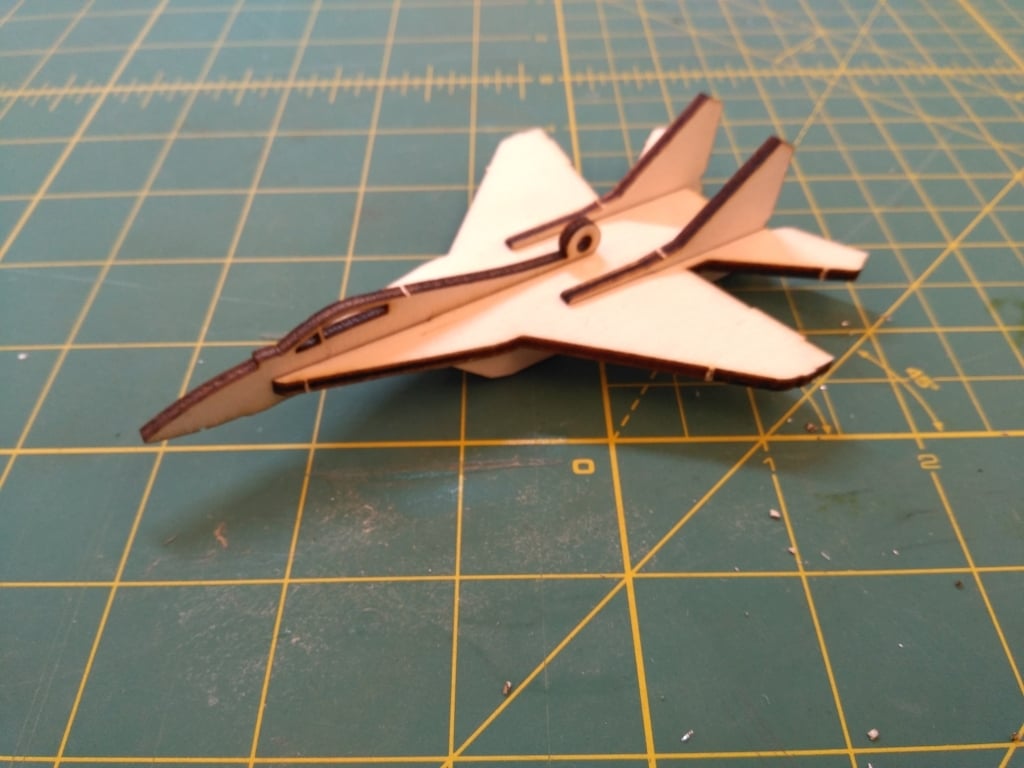 MiG-29 Card Kit - for laser cutters