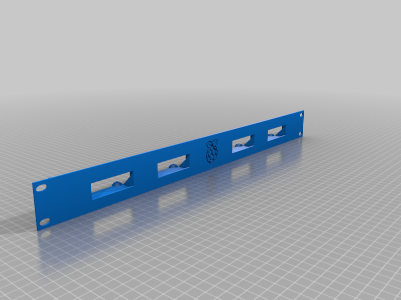 Raspberry Pi 1U Rack