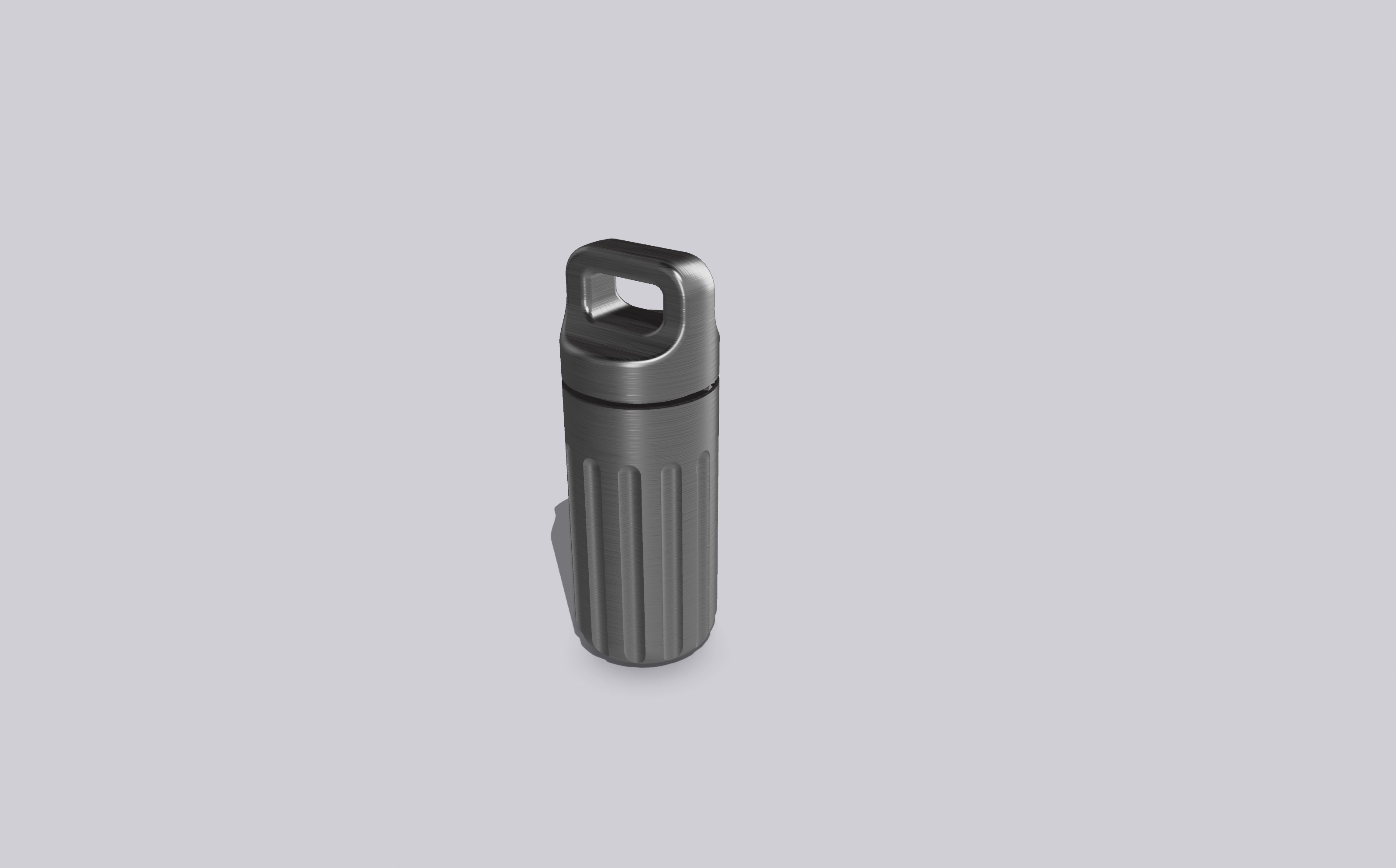 Keychain Pill Container