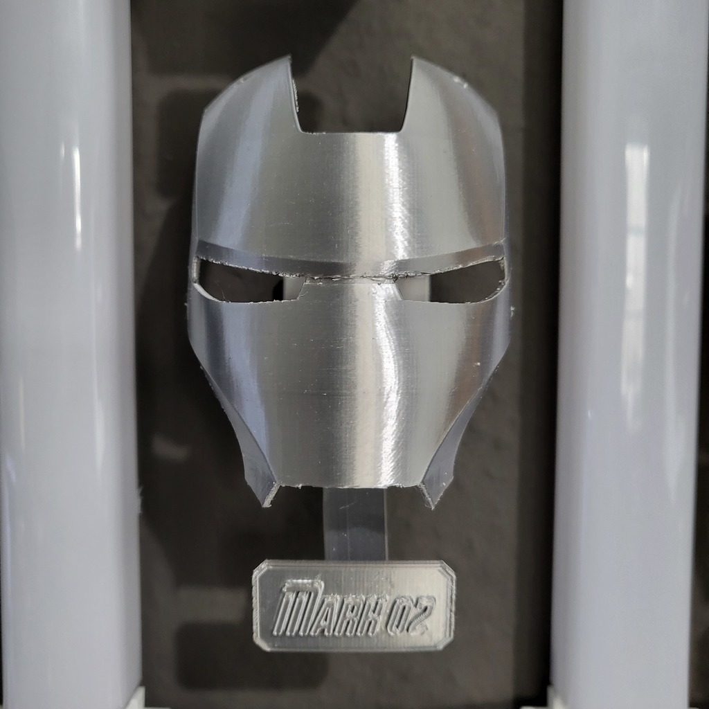 Ironman MK 02 - Wall of Faceplates