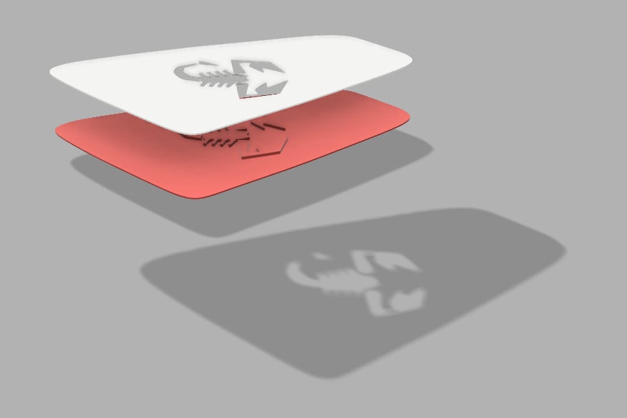 Fiat 500 Abarth Euro Tail Light Panel