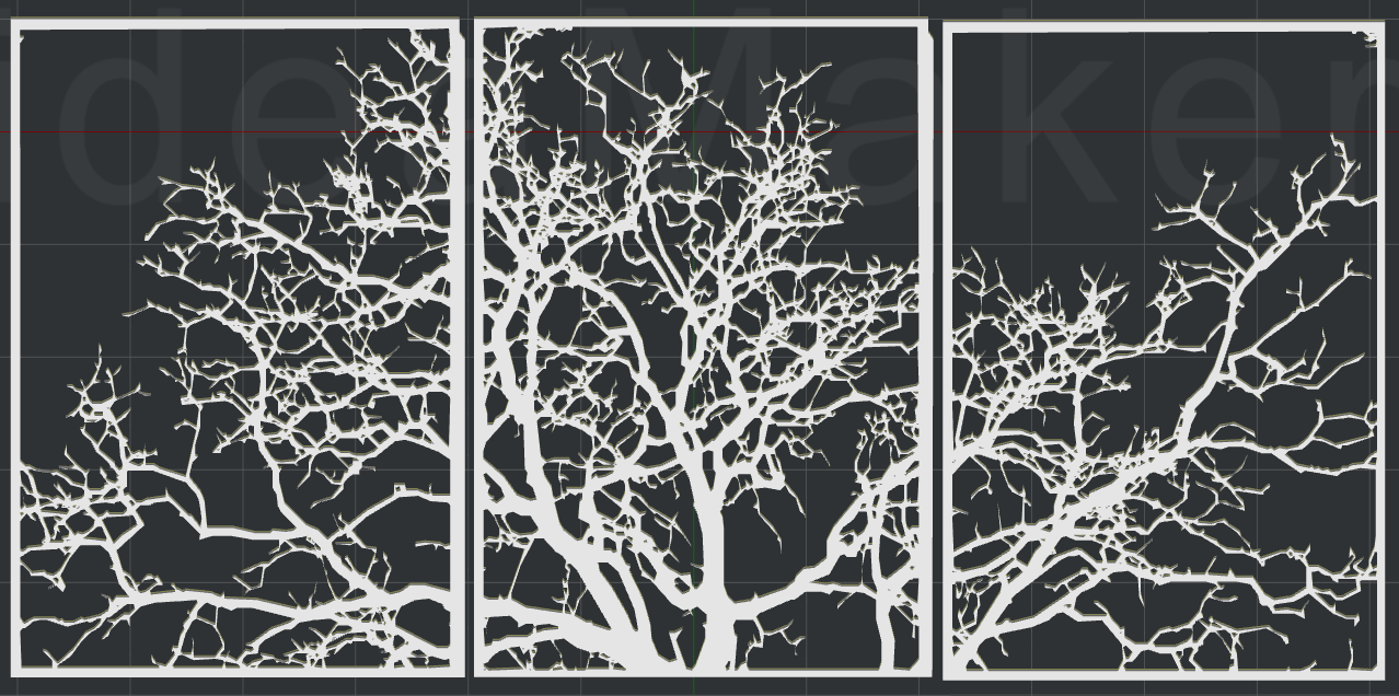 Tree 2D Wall Art V4
