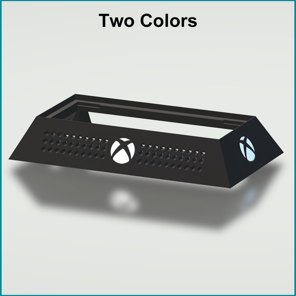 Xbox Series S + HDD Stand - Circles Holes