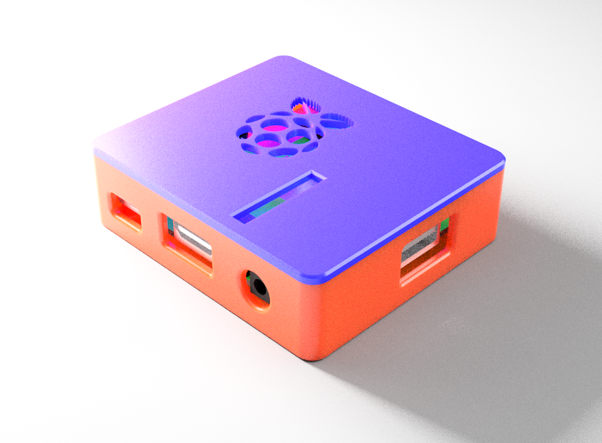 Raspberry Pi 3 Type A+ (Universal parameter driven case, camera case & arm)