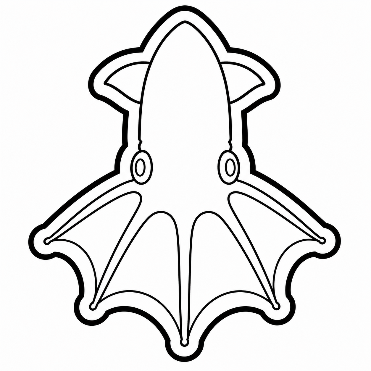 Vampire Squid Cookie Cutter