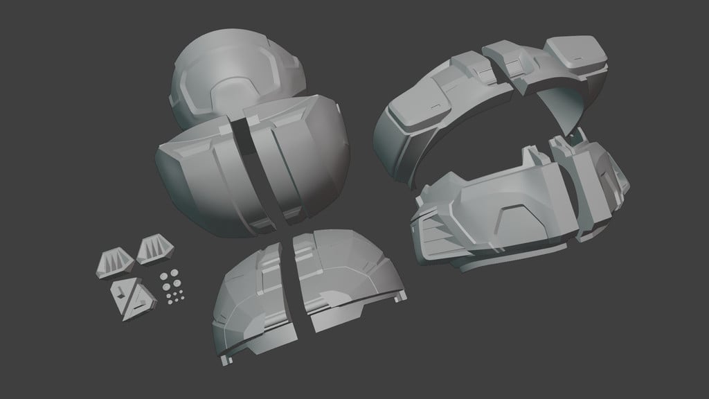 Halo Infinite - Mjolnir Mk VII Helmet