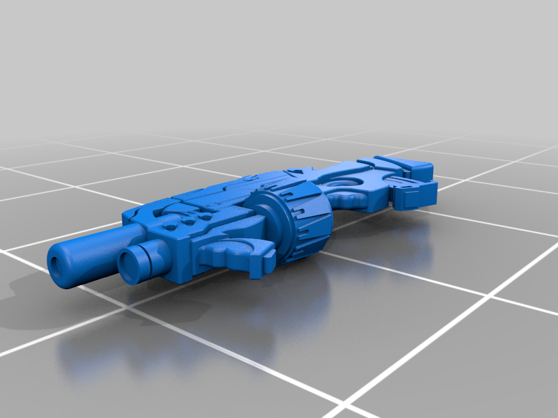 Yu-Jing MULTI Rifle and Light Grenade Launcher for Infinity: The Game