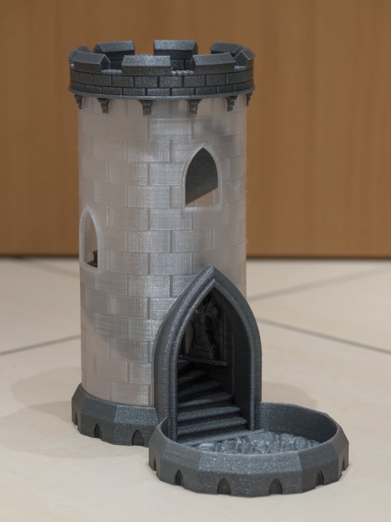 Another Dice Tower Shell (bottle substitute)