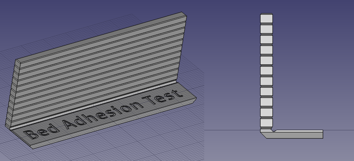 Adhesion and Warping Stress Test
