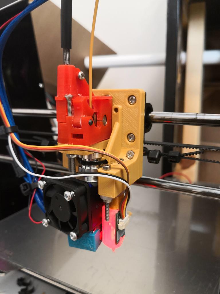 Flex3drive + E3d_v6 + bltouch mount for Anet A8