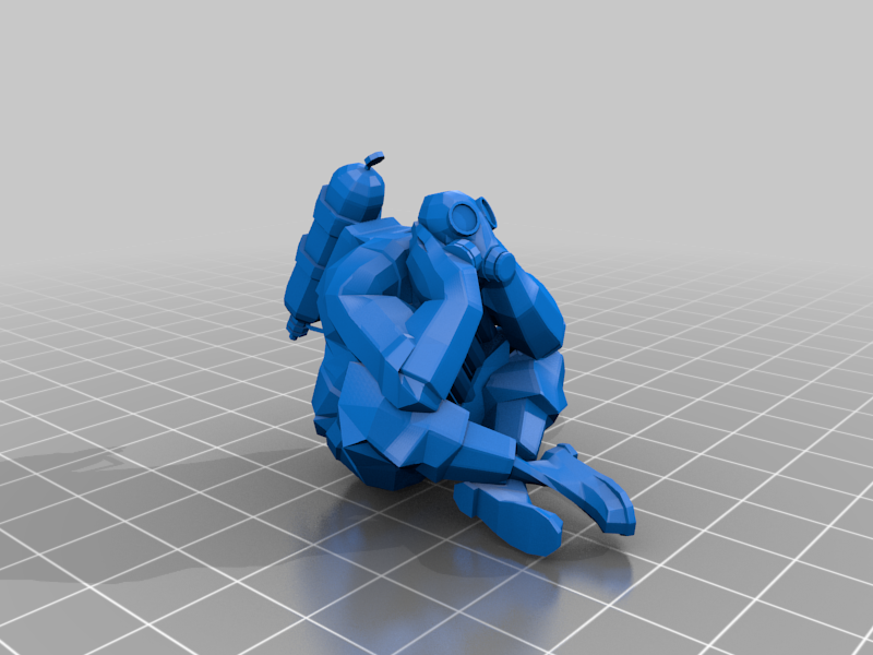 TF2 sitting Pyro