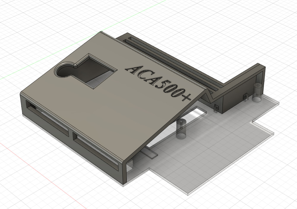 Amiga ACA500plus Enclosure Snap Fit Small Remix