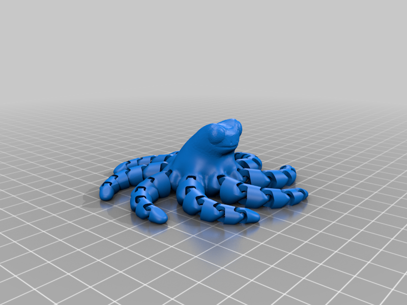 Fred the Frog but he's a Frogtopus but he Articulates