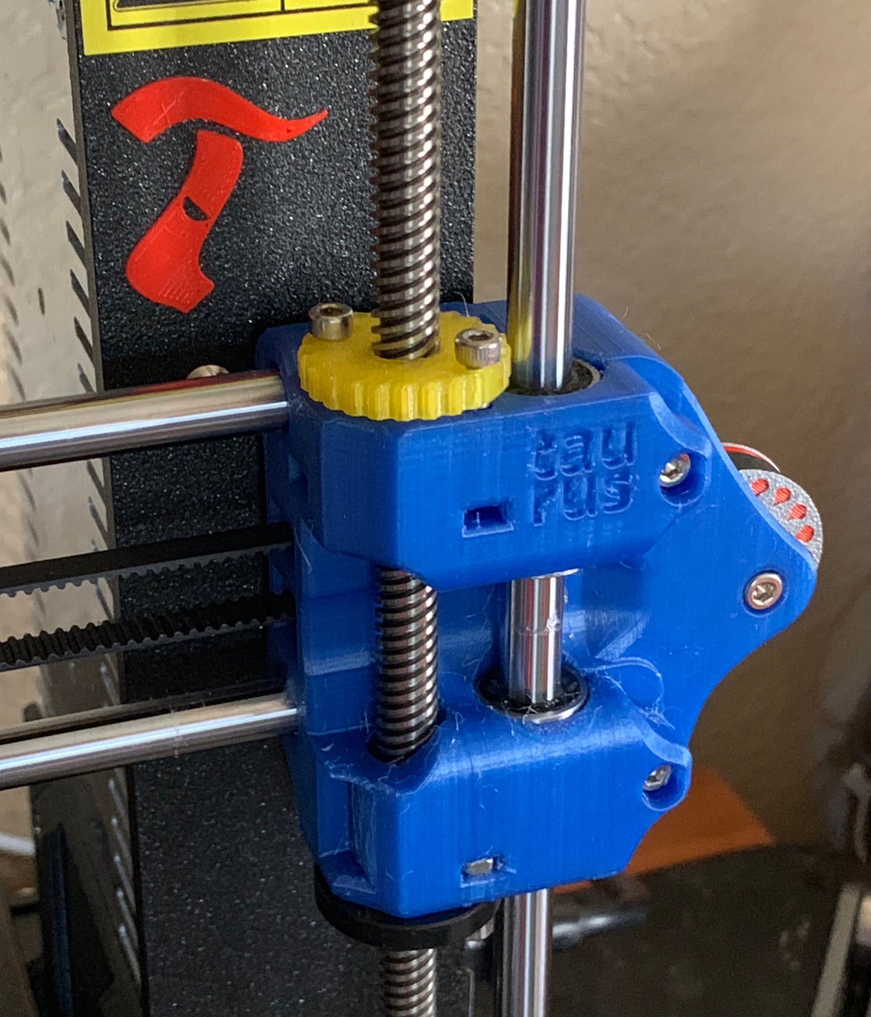 Taurus X axis for Prusa MK3 and MK3s