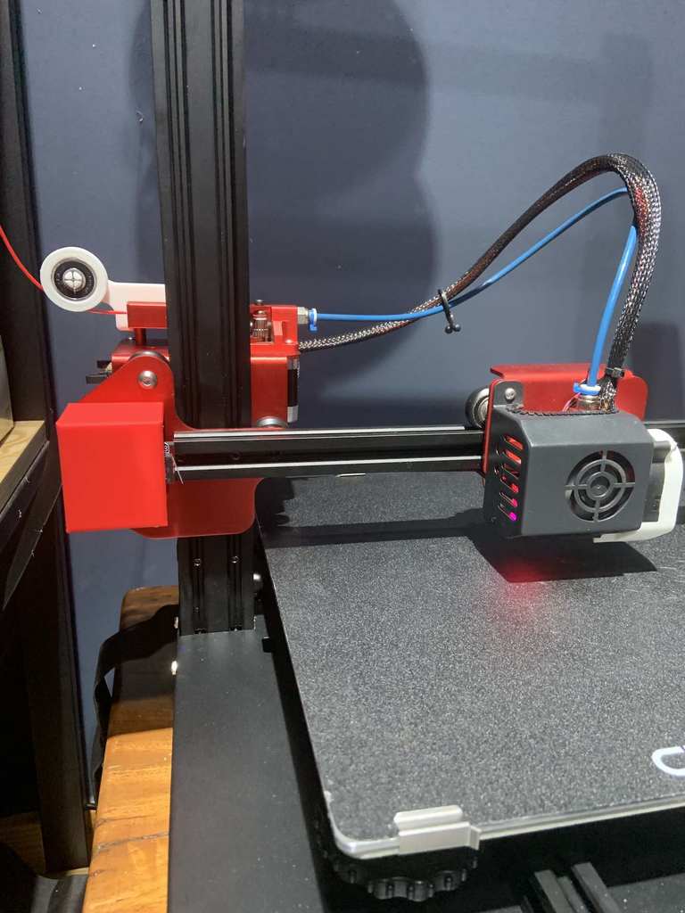 CR10s Pro V2 X-Axis QR Code Cover