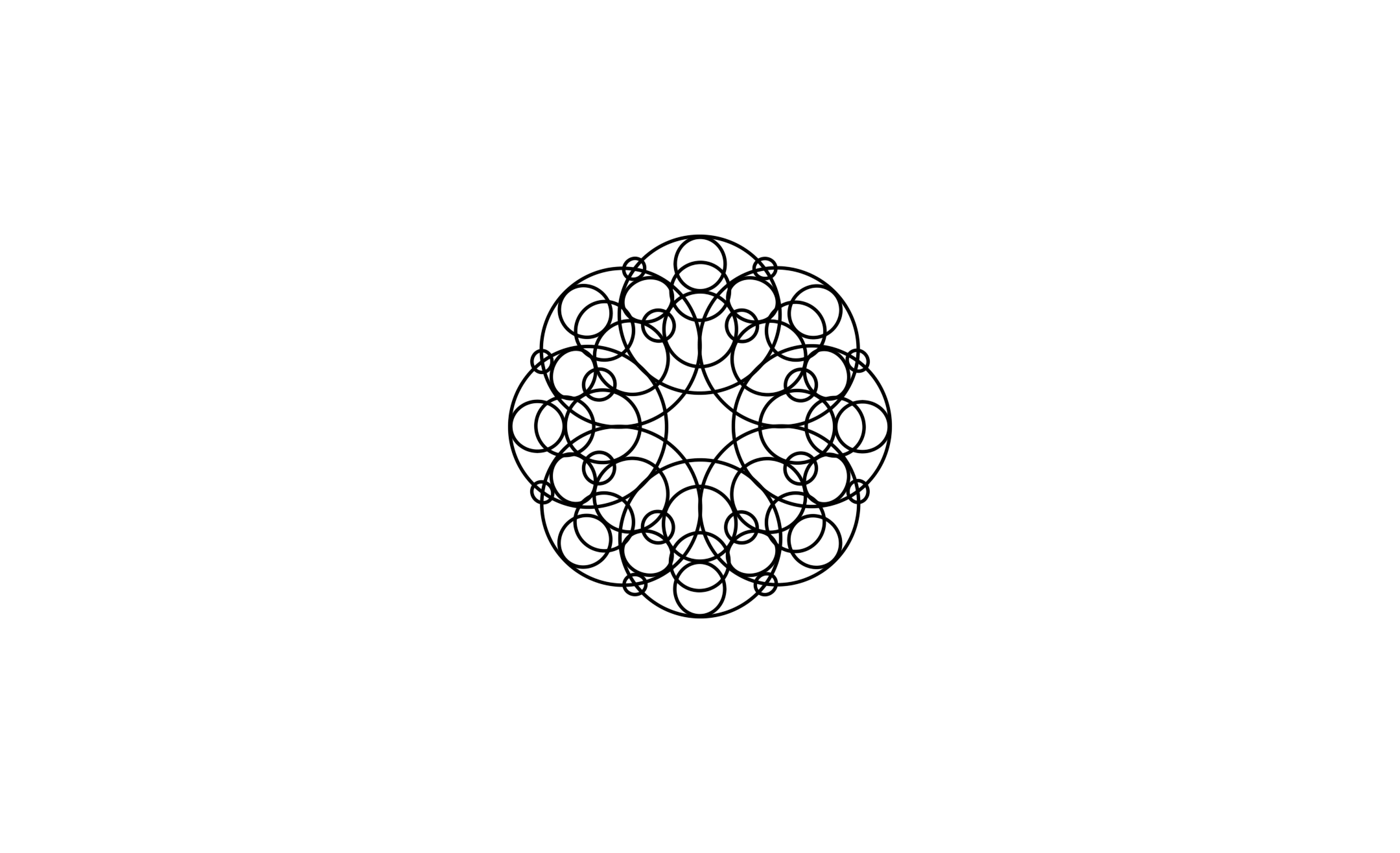Mandala drink coasters