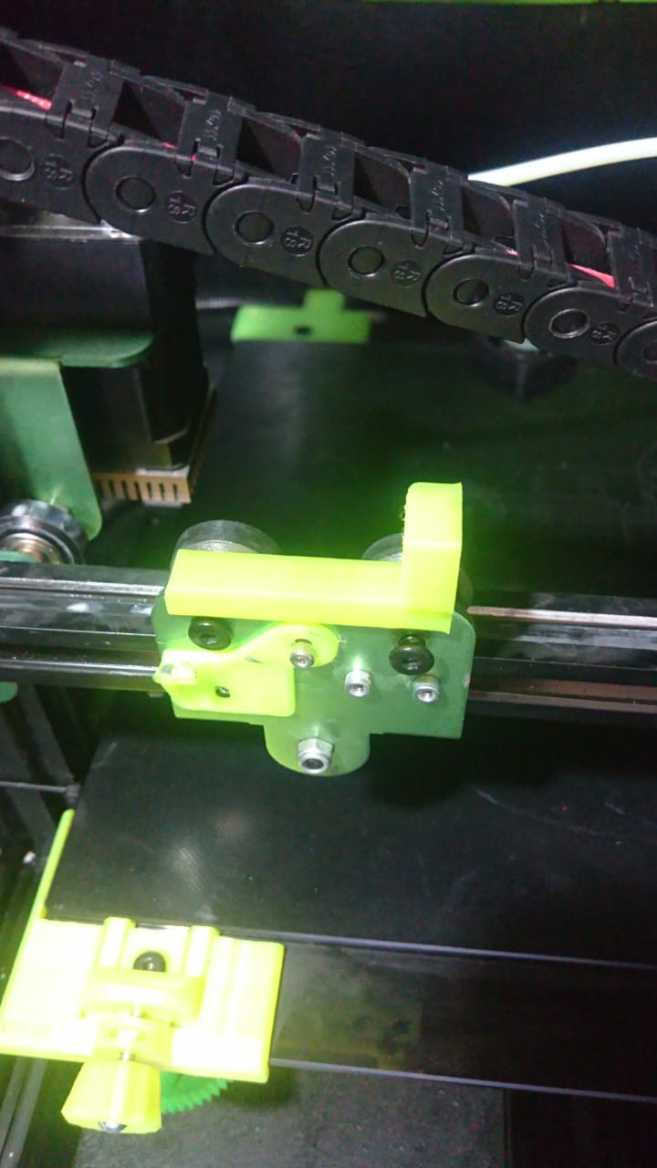 Support for X-Axis Chain - Soporte para Cadena Eje X