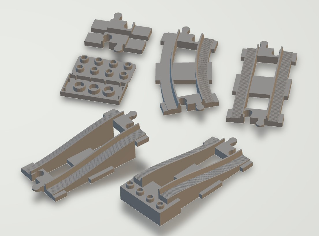 Customizable train tracks - Improved