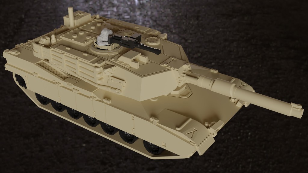 Abrams M1 1:100