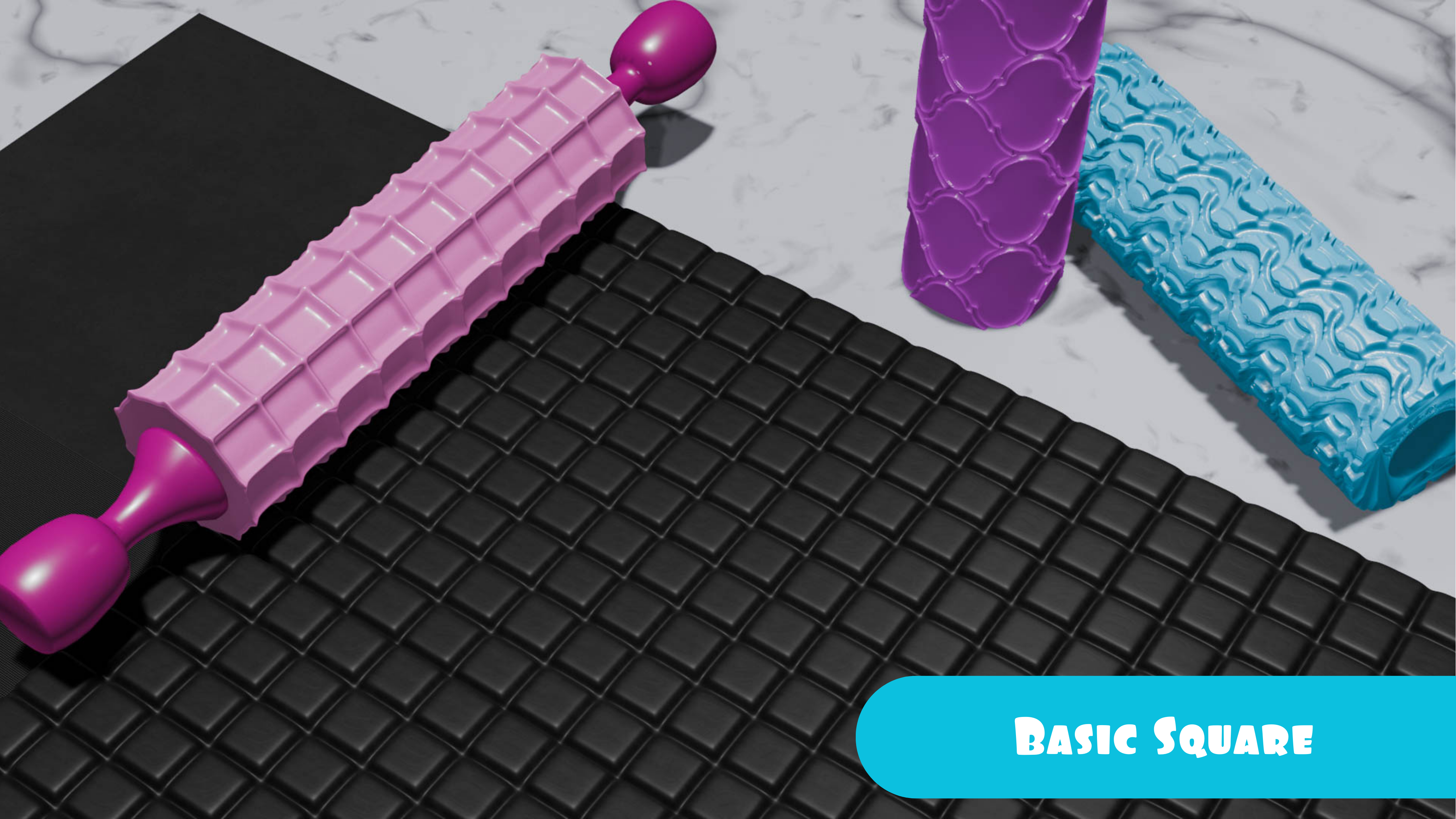 Foam Roller- Basic Square (Cosplay)