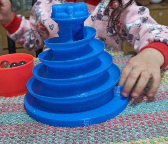 Simple Marble Machine (print in place)