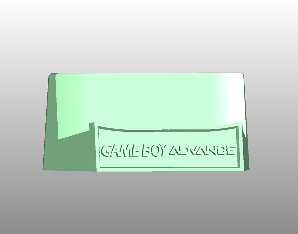 Game Boy Advanced Stand with GBA Logo