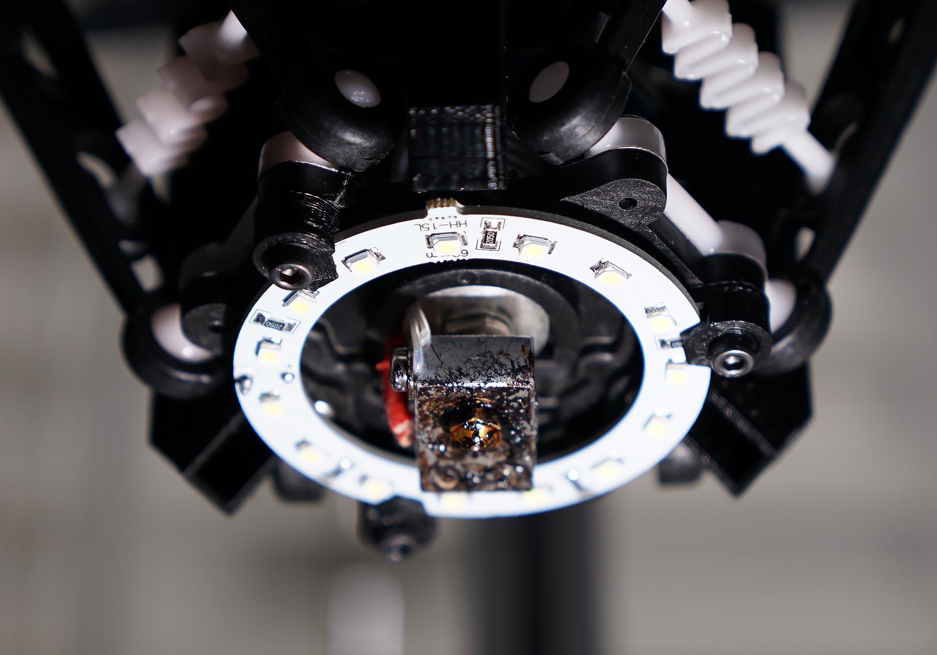 Rostock Max V3 LED ring mounts