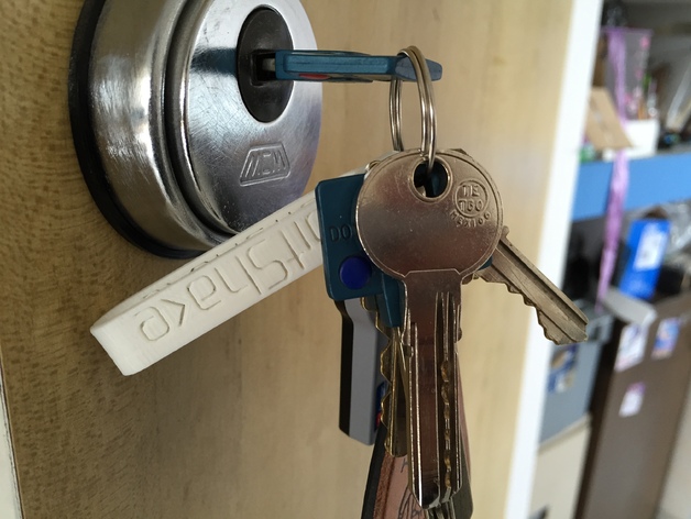 CustomizableText Keychain